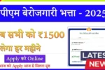 Berojgari Bhatta Yojana 2025