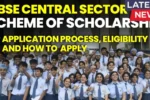 CBSE Scholarship Scheme 2025