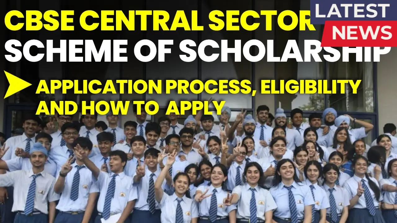 CBSE Scholarship Scheme 2025