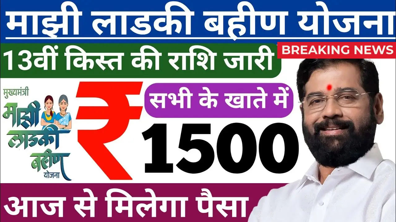 Ladki Bahin Yojana 13th Installment 2025
